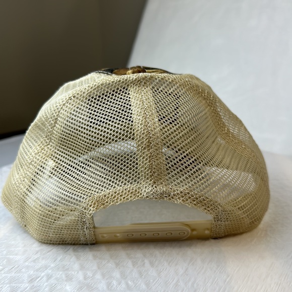 American Flag Camo Trucker Hat Mesh SnapBack Cap - Picture 3 of 8